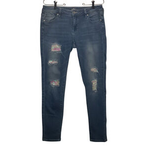 New York & Co Soho Boyfriend Jeans – Size 4, Distressed Stretch Denim, Urban